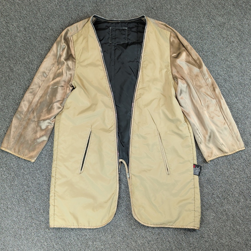 Vintage London Fog Mens Trench Coat Liner Tan Thinsulate 3M Made in USA XL 25x36 — photo 2